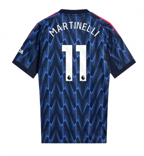 Arsenal Gabriel Martinelli #11 Bortedrakt 2025-26 Kortermet Arsenal Gabriel Martinelli #11 Bortedrakt 2025-26 Kortermet