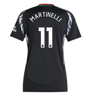 Arsenal Gabriel Martinelli #11 Bortedrakt Dame 2024-25 Kortermet