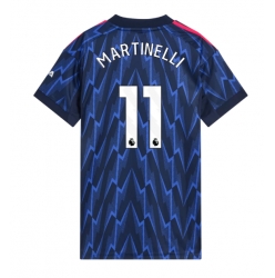 Arsenal Gabriel Martinelli #11 Bortedrakt Dame 2025-26 Kortermet