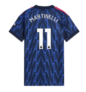Arsenal Gabriel Martinelli #11 Bortedrakt Dame 2025-26 Kortermet