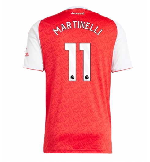 Arsenal Gabriel Martinelli #11 Hjemmedrakt 2025-26 Kortermet Arsenal Gabriel Martinelli #11 Hjemmedrakt 2025-26 Kortermet