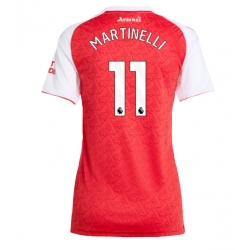 Arsenal Gabriel Martinelli #11 Hjemmedrakt Dame 2025-26 Kortermet