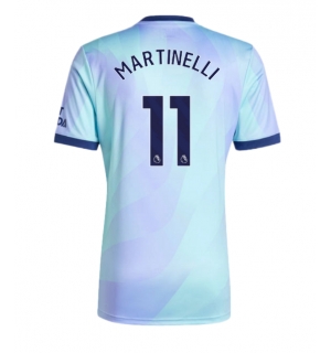 Arsenal Gabriel Martinelli #11 Tredjedrakt 2024-25 Kortermet