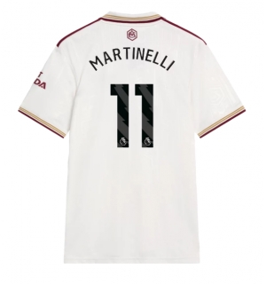Arsenal Gabriel Martinelli #11 Tredjedrakt 2025-26 Kortermet