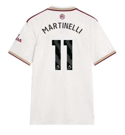 Arsenal Gabriel Martinelli #11 Tredjedrakt 2025-26 Kortermet Arsenal Gabriel Martinelli #11 Tredjedrakt 2025-26 Kortermet