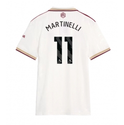 Arsenal Gabriel Martinelli #11 Tredjedrakt Dame 2025-26 Kortermet