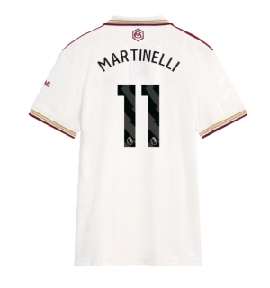 Arsenal Gabriel Martinelli #11 Tredjedrakt Dame 2025-26 Kortermet