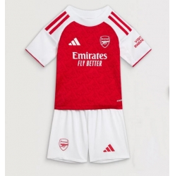 Arsenal Hjemmedraktsett Barn 2025-26 Kortermet (+ Korte bukser)