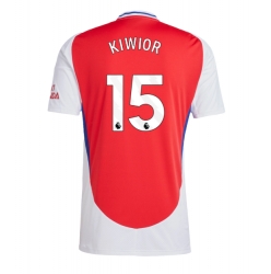 Arsenal Jakub Kiwior #15 Hjemmedrakt 2024-25 Kortermet