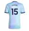 Arsenal Jakub Kiwior #15 Tredjedrakt 2024-25 Kortermet