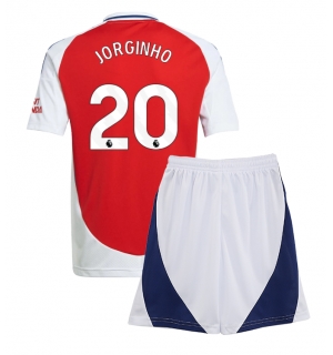 Arsenal Jorginho Frello #20 Hjemmedraktsett Barn 2024-25 Kortermet (+ Korte bukser)