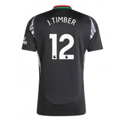 Arsenal Jurrien Timber #12 Bortedrakt 2024-25 Kortermet