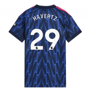 Arsenal Kai Havertz #29 Bortedrakt Dame 2025-26 Kortermet