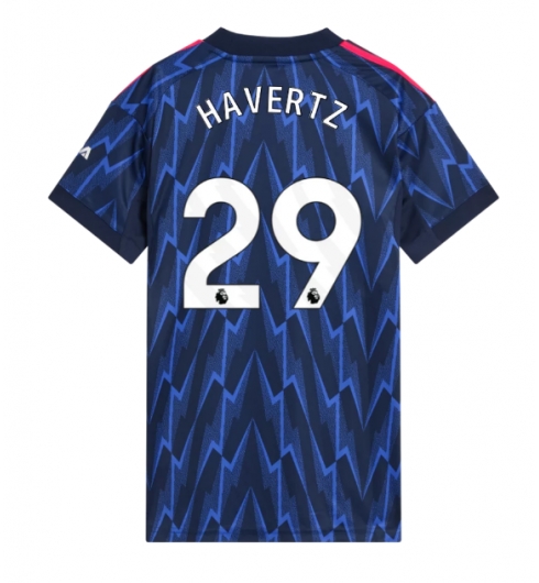 Arsenal Kai Havertz #29 Bortedrakt Dame 2025-26 Kortermet Arsenal Kai Havertz #29 Bortedrakt Dame 2025-26 Kortermet