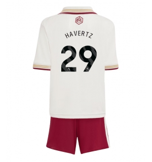 Arsenal Kai Havertz #29 Tredjedraktsett Barn 2025-26 Kortermet (+ Korte bukser)
