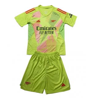 Arsenal Keeper Hjemmedraktsett Barn 2024-25 Kortermet (+ Korte bukser)