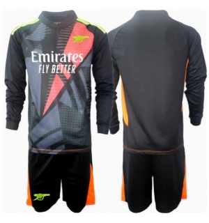 Arsenal Keeper Tredjedraktsett Barn 2024-25 Langermet (+ Korte bukser)