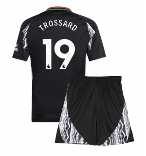 Arsenal Leandro Trossard #19 Bortedraktsett Barn 2024-25 Kortermet (+ Korte bukser)