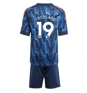 Arsenal Leandro Trossard #19 Bortedraktsett Barn 2025-26 Kortermet (+ Korte bukser)