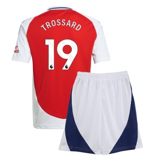 Arsenal Leandro Trossard #19 Hjemmedraktsett Barn 2024-25 Kortermet (+ Korte bukser)