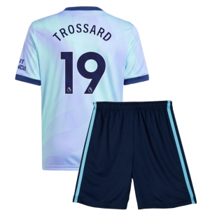 Arsenal Leandro Trossard #19 Tredjedraktsett Barn 2024-25 Kortermet (+ Korte bukser)