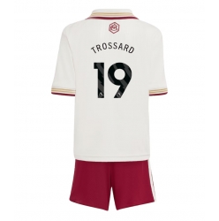 Arsenal Leandro Trossard #19 Tredjedraktsett Barn 2025-26 Kortermet (+ Korte bukser)