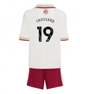Arsenal Leandro Trossard #19 Tredjedraktsett Barn 2025-26 Kortermet (+ Korte bukser)
