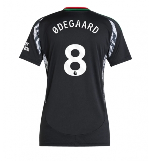 Arsenal Martin Odegaard #8 Bortedrakt Dame 2024-25 Kortermet
