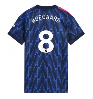 Arsenal Martin Odegaard #8 Bortedrakt Dame 2025-26 Kortermet