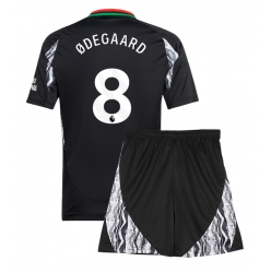 Arsenal Martin Odegaard #8 Bortedraktsett Barn 2024-25 Kortermet (+ Korte bukser)