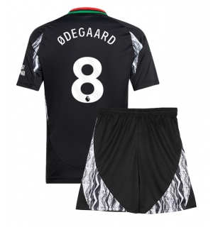 Arsenal Martin Odegaard #8 Bortedraktsett Barn 2024-25 Kortermet (+ Korte bukser)