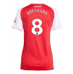 Arsenal Martin Odegaard #8 Hjemmedrakt Dame 2025-26 Kortermet