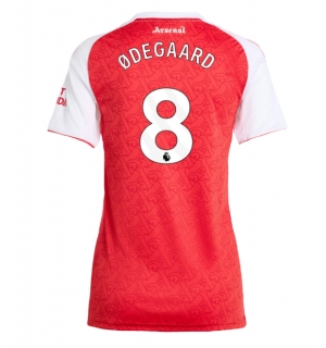 Arsenal Martin Odegaard #8 Hjemmedrakt Dame 2025-26 Kortermet