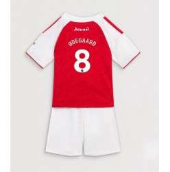 Arsenal Martin Odegaard #8 Hjemmedraktsett Barn 2025-26 Kortermet (+ Korte bukser)