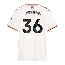 Arsenal Martin Zubimendi #36 Tredjedrakt Dame 2025-26 Kortermet