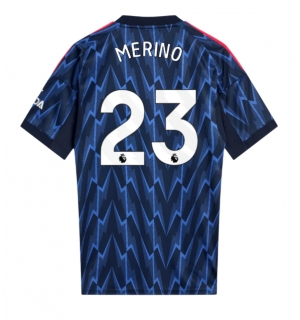 Arsenal Mikel Merino #23 Bortedrakt 2025-26 Kortermet