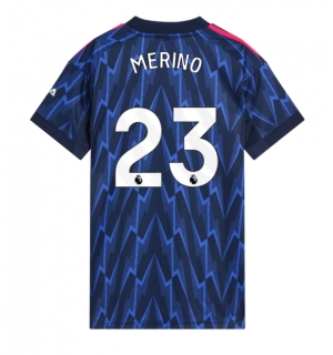 Arsenal Mikel Merino #23 Bortedrakt Dame 2025-26 Kortermet