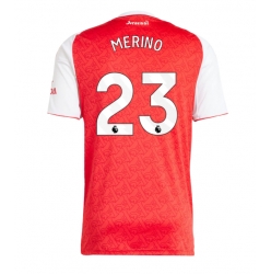 Arsenal Mikel Merino #23 Hjemmedrakt 2025-26 Kortermet