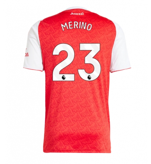 Arsenal Mikel Merino #23 Hjemmedrakt 2025-26 Kortermet Arsenal Mikel Merino #23 Hjemmedrakt 2025-26 Kortermet
