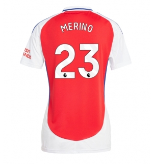 Arsenal Mikel Merino #23 Hjemmedrakt Dame 2024-25 Kortermet