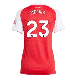 Arsenal Mikel Merino #23 Hjemmedrakt Dame 2025-26 Kortermet