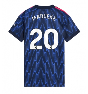 Arsenal Noni Madueke #20 Bortedrakt Dame 2025-26 Kortermet