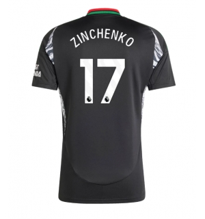 Arsenal Oleksandr Zinchenko #17 Bortedrakt 2024-25 Kortermet