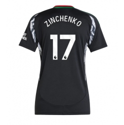 Arsenal Oleksandr Zinchenko #17 Bortedrakt Dame 2024-25 Kortermet