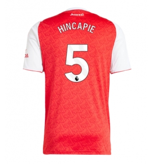 Arsenal Piero Hincapie #5 Hjemmedrakt 2025-26 Kortermet