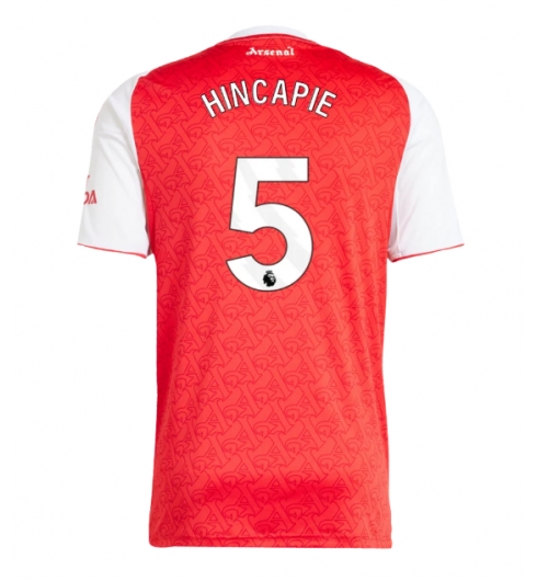 Arsenal Piero Hincapie #5 Hjemmedrakt 2025-26 Kortermet Arsenal Piero Hincapie #5 Hjemmedrakt 2025-26 Kortermet