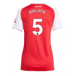 Arsenal Piero Hincapie #5 Hjemmedrakt Dame 2025-26 Kortermet