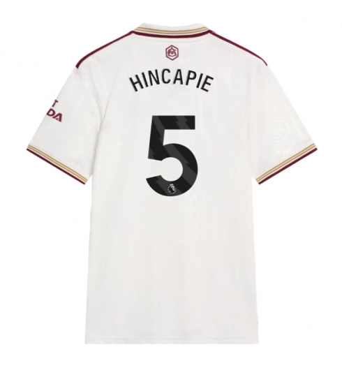 Arsenal Piero Hincapie #5 Tredjedrakt 2025-26 Kortermet Arsenal Piero Hincapie #5 Tredjedrakt 2025-26 Kortermet