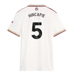Arsenal Piero Hincapie #5 Tredjedrakt Dame 2025-26 Kortermet