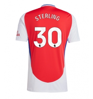 Arsenal Raheem Sterling #30 Hjemmedrakt 2024-25 Kortermet